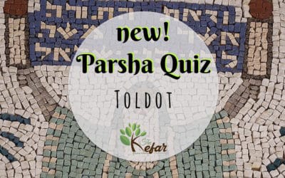 New Kefar Freebie! Toldot Parsha Quiz