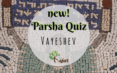 New Kefar Freebie! Vayeshev Parsha Quiz