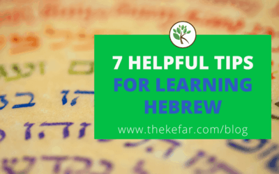 7 Tips for Learning Hebrew