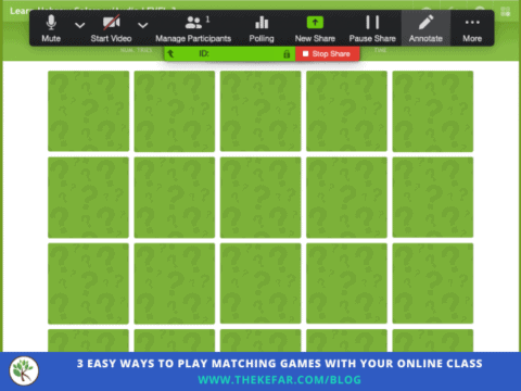 3 Easy Ways to Play Matching Games With Your Online Language Class ...